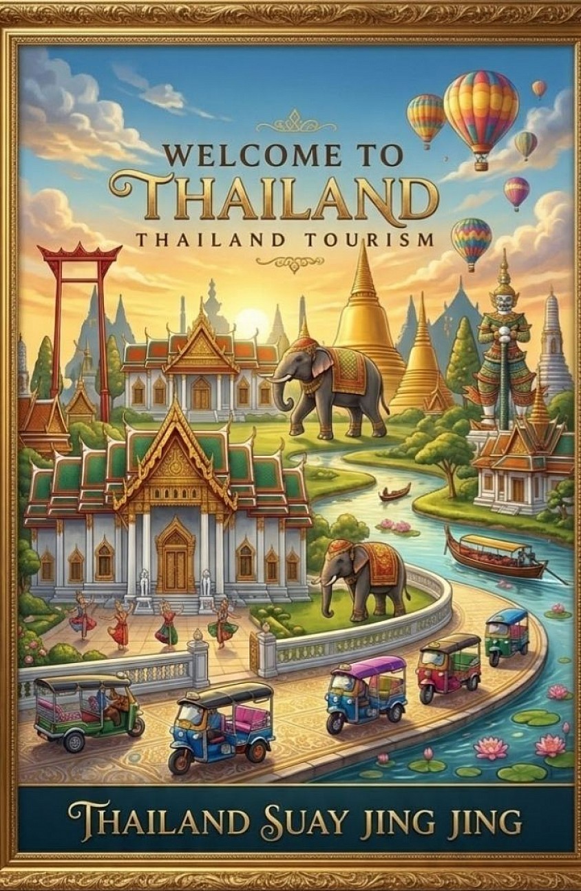 WANT TO TRAVEL TO THAILAND GO WITH SIAMVANTHAILANDSERVICE.COM  THAILAND SUAY JING JING